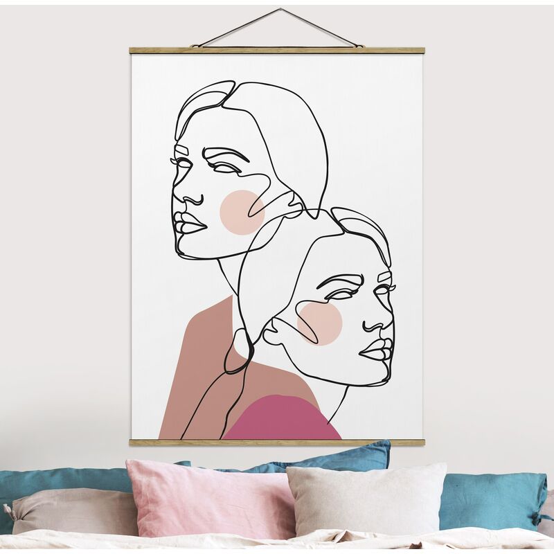 Imagen de tela - Line Art Women Portrait Cheeks Pink - Alto 4:3 Dimensión LxA: 106.5cm x 80cm
Imagen de tela - Line Art Women Portrait Cheeks Pink - Alto 4:3 Dimensión LxA: 106.5cm x 80cm