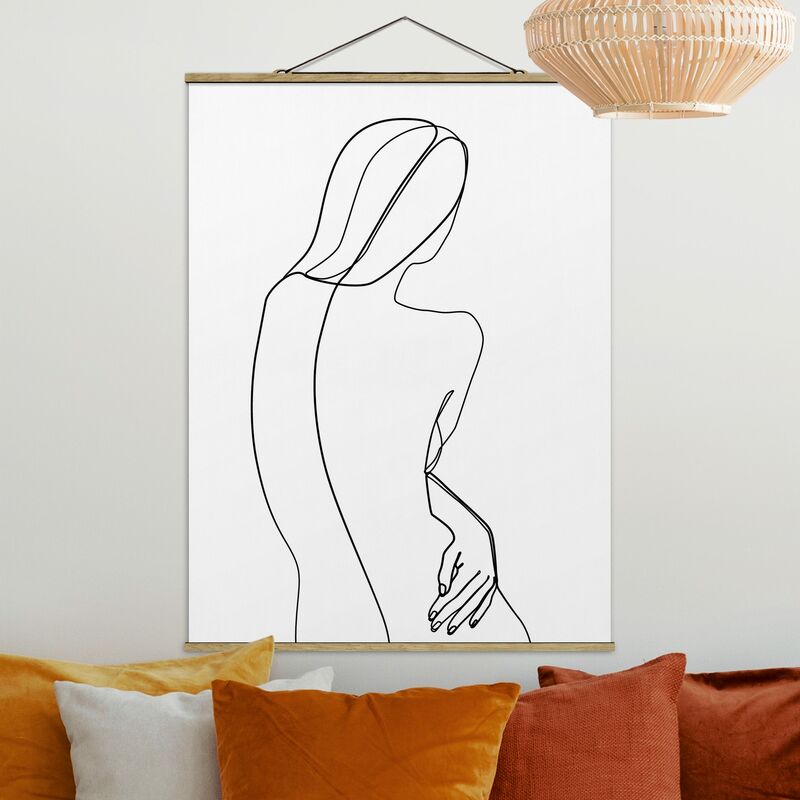 Imagen de tela - Line Art Back Woman Black And White - Alto 4:3 Dimensión LxA: 133.5cm x 100cm
Imagen de tela - Line Art Back Woman Black And White - Alto 4:3 Dimensión LxA: 133.5cm x 100cm