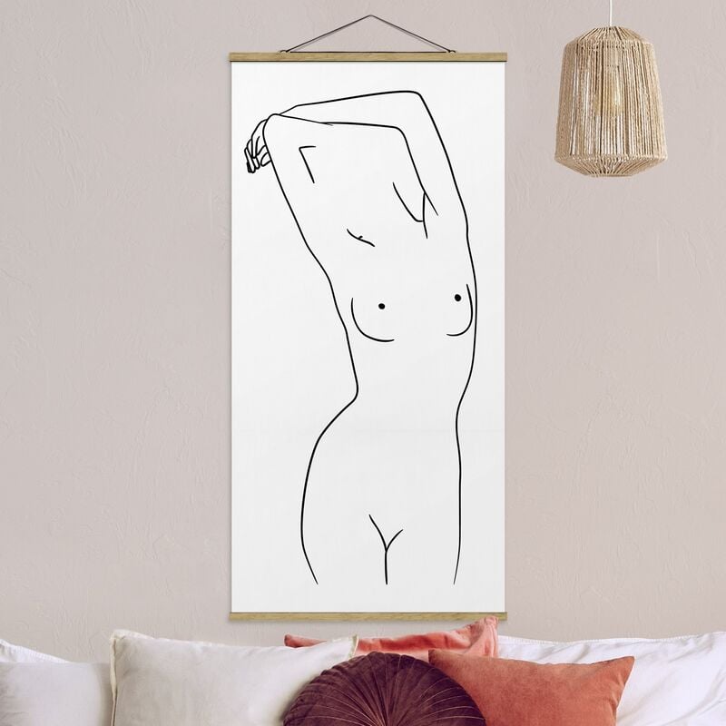 Imagen de tela - Line Art Nude Black And White - Alto 2:1 Dimensión LxA: 70cm x 35cm
Imagen de tela - Line Art Nude Black And White - Alto 2:1 Dimensión LxA: 70cm x 35cm