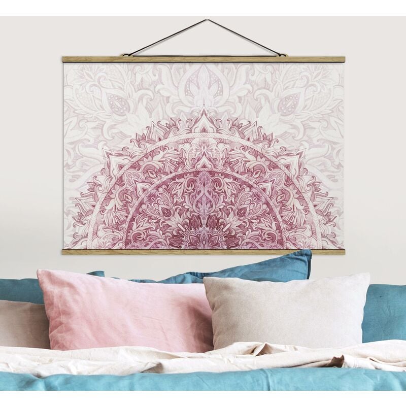 Imagen de tela - Mandala Watercolor Ornament Semicircular Red - Apaisado 2:3 Dimensión LxA: 33.5cm x 50cm
Imagen de tela - Mandala Watercolor Ornament Semicircular Red - Apaisado 2:3 Dimensión LxA: 33.5cm x 50cm