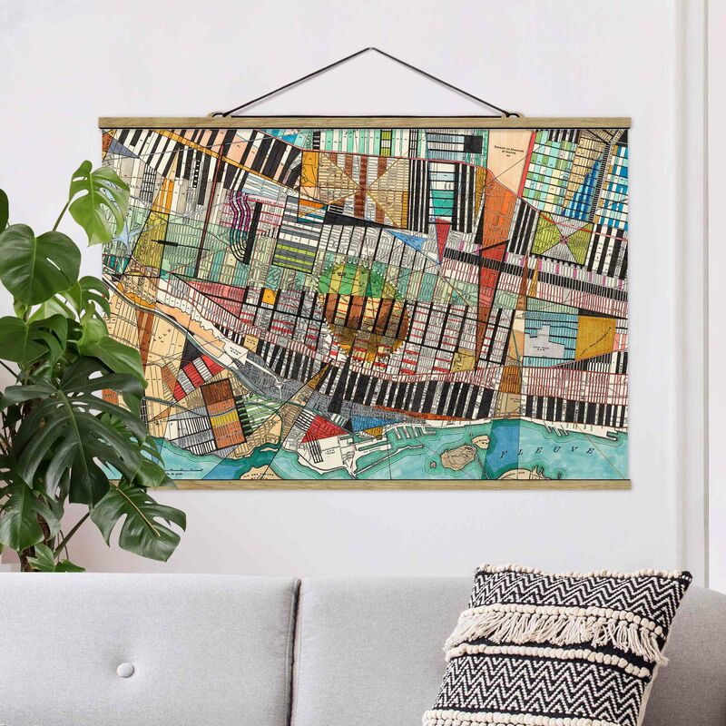Imagen de tela - Modern Map Of Montreal - Apaisado 2:3 Dimensión LxA: 23.5cm x 35cm
Imagen de tela - Modern Map Of Montreal - Apaisado 2:3 Dimensión LxA: 23.5cm x 35cm
