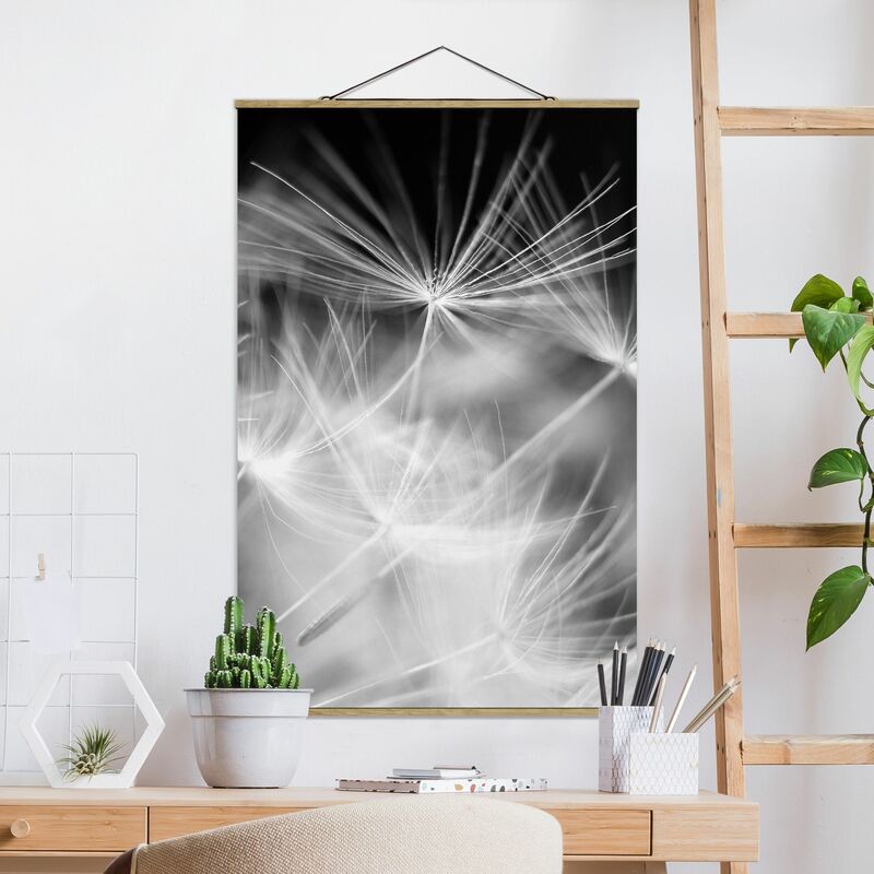 Imagen de tela - Moving Dandelions Close Up On Black Background - Alto 3:2 Dimensión LxA: 120cm x 80cm
Imagen de tela - Moving Dandelions Close Up On Black Background - Alto 3:2 Dimensión LxA: 120cm x 80cm