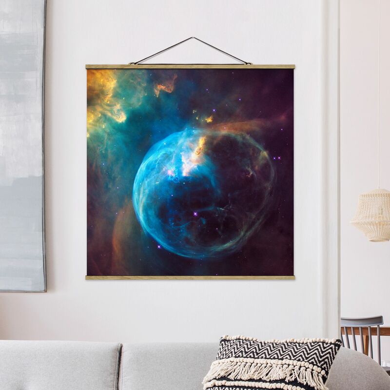 Imagen de tela - NASA Picture Bubble Nebula - Cuadrado 1:1 Dimensión LxA: 50cm x 50cm
Imagen de tela - NASA Picture Bubble Nebula - Cuadrado 1:1 Dimensión LxA: 50cm x 50cm