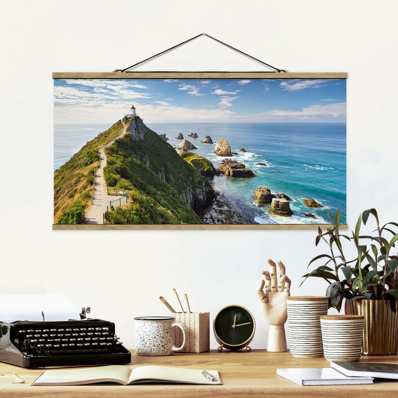 Imagen de tela - Nugget Point Lighthouse And Sea New Zealand - Apaisado 1:2 Dimensión LxA: 25cm x 50cm
Imagen de tela - Nugget Point Lighthouse And Sea New Zealand - Apaisado 1:2 Dimensión LxA: 25cm x 50cm