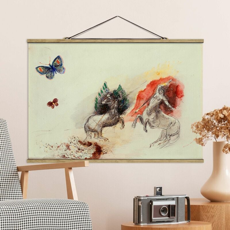 Imagen de tela - Odilon Redon - Battle Of The Centaurs - Apaisado 2:3 Dimensión LxA: 33.5cm x 50cm
Imagen de tela - Odilon Redon - Battle Of The Centaurs - Apaisado 2:3 Dimensión LxA: 33.5cm x 50cm