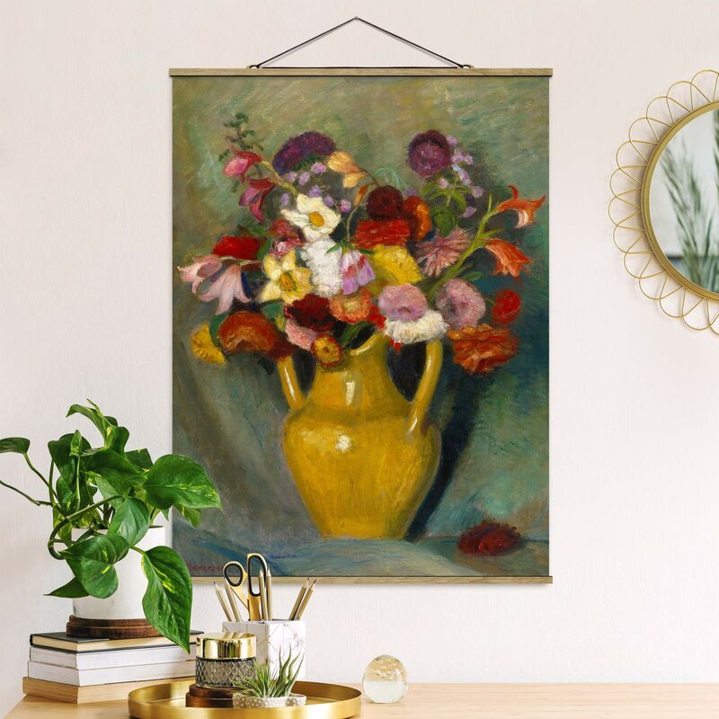 Imagen de tela - Otto Modersohn - Colorful Bouquet - Alto 4:3 Dimensión LxA: 66.4cm x 50cm
Imagen de tela - Otto Modersohn - Colorful Bouquet - Alto 4:3 Dimensión LxA: 66.4cm x 50cm