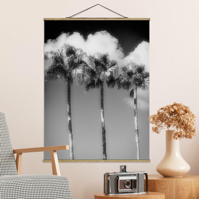 Imagen de tela - Palm Trees And The Sky In Black And White - Alto 4:3 Dimensión LxA: 133.5cm x 100cm
Imagen de tela - Palm Trees And The Sky In Black And White - Alto 4:3 Dimensión LxA: 133.5cm x 100cm