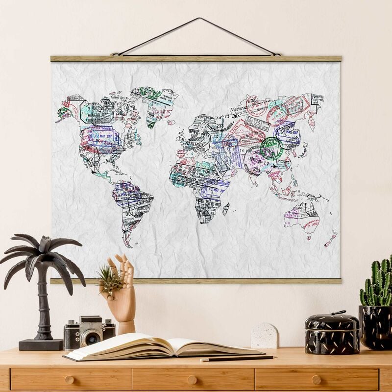 Imagen de tela - Passport Stamp World Map - Apaisado 3:4 Dimensión LxA: 26cm x 35cm
Imagen de tela - Passport Stamp World Map - Apaisado 3:4 Dimensión LxA: 26cm x 35cm