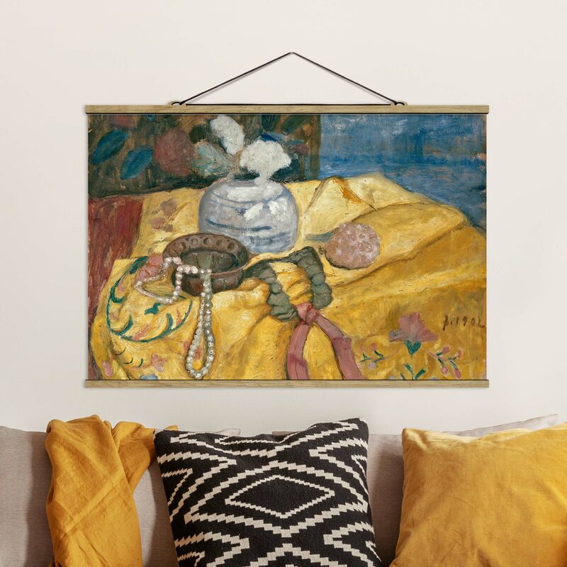 Imagen de tela - Paula Modersohn-Becker - Still Life With Pearls - Apaisado 2:3 Dimensión LxA: 23.5cm x 35cm
Imagen de tela - Paula Modersohn-Becker - Still Life With Pearls - Apaisado 2:3 Dimensión LxA: 23.5cm x 35cm