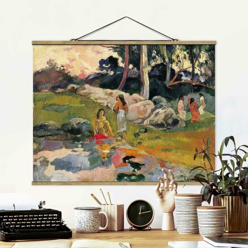Imagen de tela - Paul Gauguin - Riverside - Apaisado 3:4 Dimensión LxA: 37.5cm x 50cm
Imagen de tela - Paul Gauguin - Riverside - Apaisado 3:4 Dimensión LxA: 37.5cm x 50cm