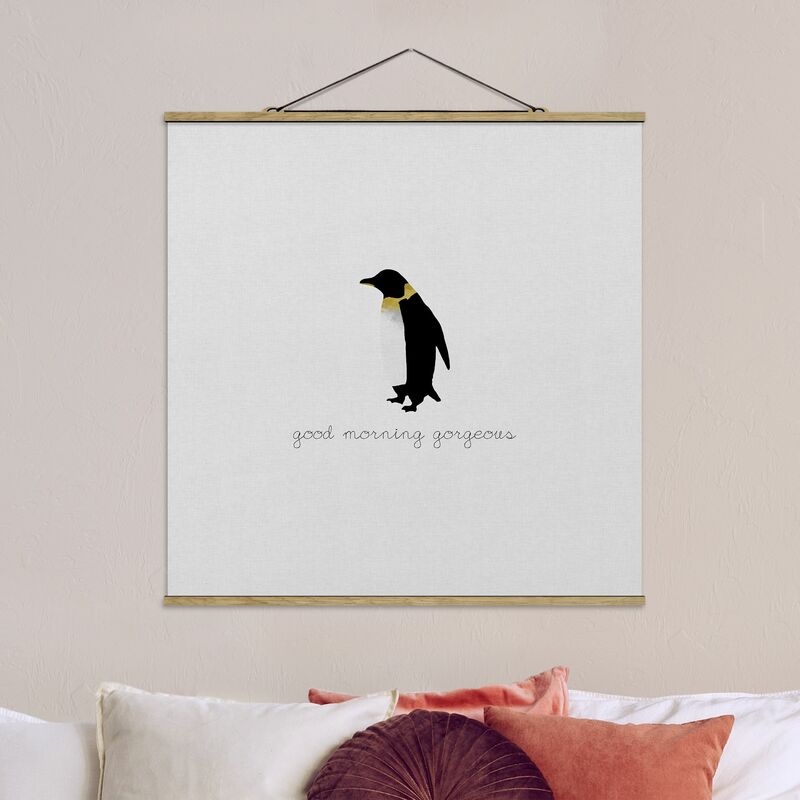 Imagen de tela - Penguin Quote Good Morning Gorgeous - Cuadrado 1:1 Dimensión LxA: 100cm x 100cm
Imagen de tela - Penguin Quote Good Morning Gorgeous - Cuadrado 1:1 Dimensión LxA: 100cm x 100cm