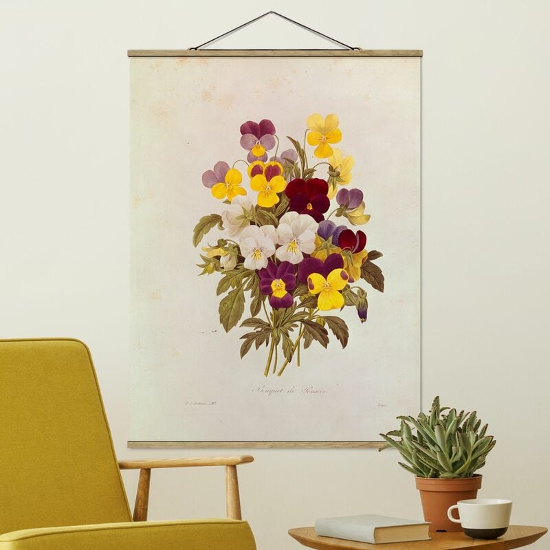 Imagen de tela - Pierre Joseph Redoute - A Bunch Of Pansies - Alto 4:3 Dimensión LxA: 133.5cm x 100cm
Imagen de tela - Pierre Joseph Redoute - A Bunch Of Pansies - Alto 4:3 Dimensión LxA: 133.5cm x 100cm