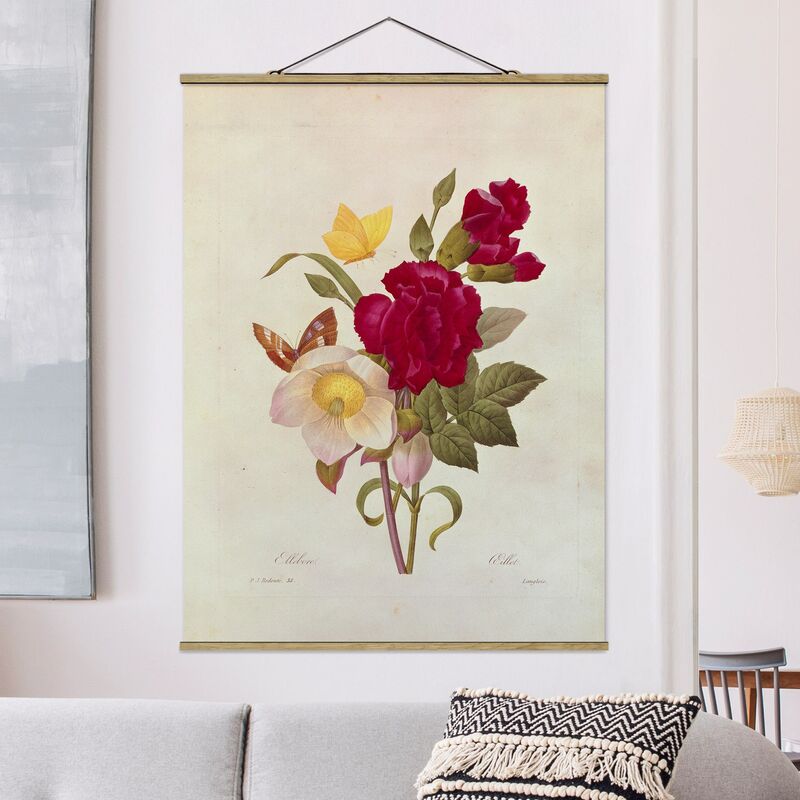 Imagen de tela - Pierre Joseph Redoute - Hellebores - Alto 4:3 Dimensión LxA: 133.5cm x 100cm
Imagen de tela - Pierre Joseph Redoute - Hellebores - Alto 4:3 Dimensión LxA: 133.5cm x 100cm