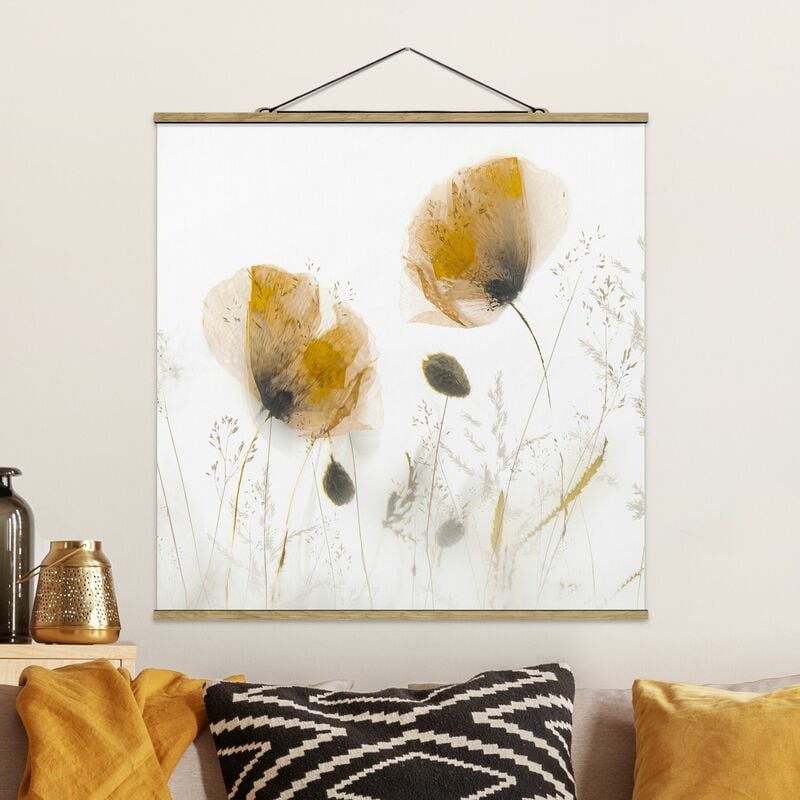 Imagen de tela - Poppy Flowers And Delicate Grasses In Soft Fog - Cuadrado 1:1 Dimensión LxA: 100cm x 100cm
Imagen de tela - Poppy Flowers And Delicate Grasses In Soft Fog - Cuadrado 1:1 Dimensión LxA: 100cm x 100cm
