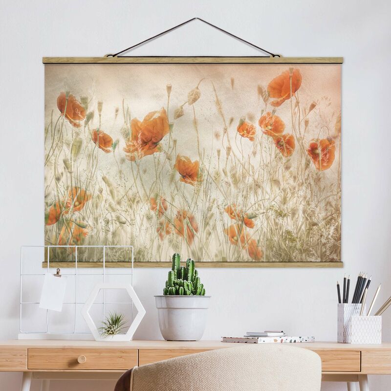 Imagen de tela - Poppy Flowers And Grasses In A Field - Apaisado 2:3 Dimensión LxA: 53.5cm x 80cm
Imagen de tela - Poppy Flowers And Grasses In A Field - Apaisado 2:3 Dimensión LxA: 53.5cm x 80cm