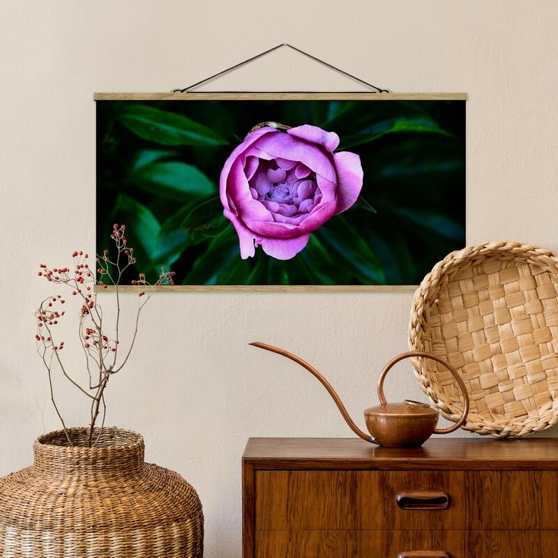 Imagen de tela - Purple Peonies Bloom And Leaves - Apaisado 1:2 Dimensión LxA: 50cm x 100cm
Imagen de tela - Purple Peonies Bloom And Leaves - Apaisado 1:2 Dimensión LxA: 50cm x 100cm