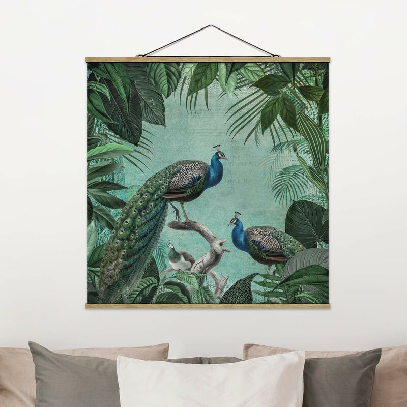 Imagen de tela - Shabby Chic Collage - Noble Peacock - Cuadrado 1:1 Dimensión LxA: 100cm x 100cm
Imagen de tela - Shabby Chic Collage - Noble Peacock - Cuadrado 1:1 Dimensión LxA: 100cm x 100cm