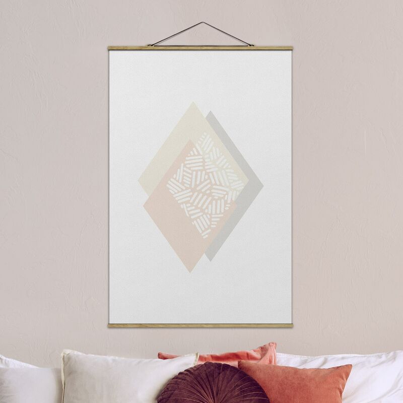 Imagen de tela - Soft Colours Geometry Diamonds - Alto 3:2 Dimensión LxA: 120cm x 80cm
Imagen de tela - Soft Colours Geometry Diamonds - Alto 3:2 Dimensión LxA: 120cm x 80cm