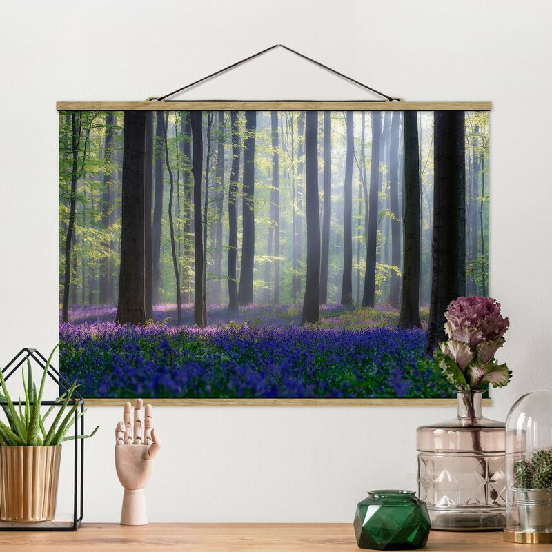 Imagen de tela - Spring Day In The Forest - Apaisado 2:3 Dimensión LxA: 23.5cm x 35cm