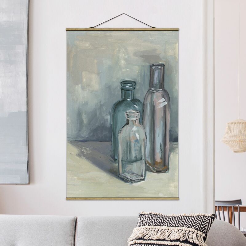 Imagen de tela - Still Life With Glass Bottles I - Alto 3:2 Dimensión LxA: 75cm x 50cm
Imagen de tela - Still Life With Glass Bottles I - Alto 3:2 Dimensión LxA: 75cm x 50cm