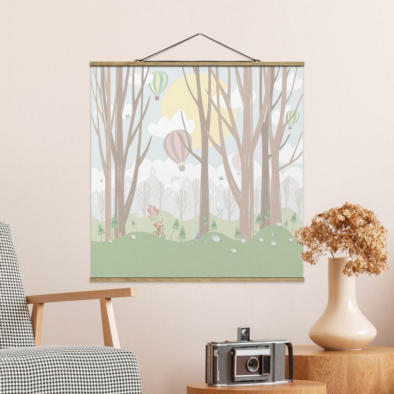Imagen de tela - Sun With Trees And Hot Air Balloons - Cuadrado 1:1 Dimensión LxA: 100cm x 100cm
Imagen de tela - Sun With Trees And Hot Air Balloons - Cuadrado 1:1 Dimensión LxA: 100cm x 100cm