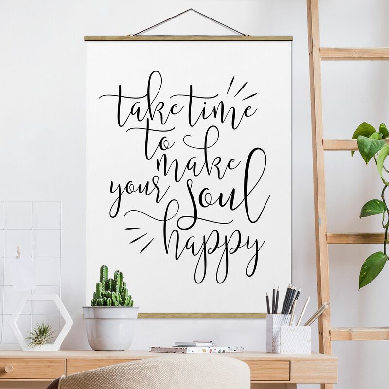 Imagen de tela - Take Time To Make Your Soul Happy - Alto 4:3 Dimensión LxA: 46.5cm x 35cm
Imagen de tela - Take Time To Make Your Soul Happy - Alto 4:3 Dimensión LxA: 46.5cm x 35cm