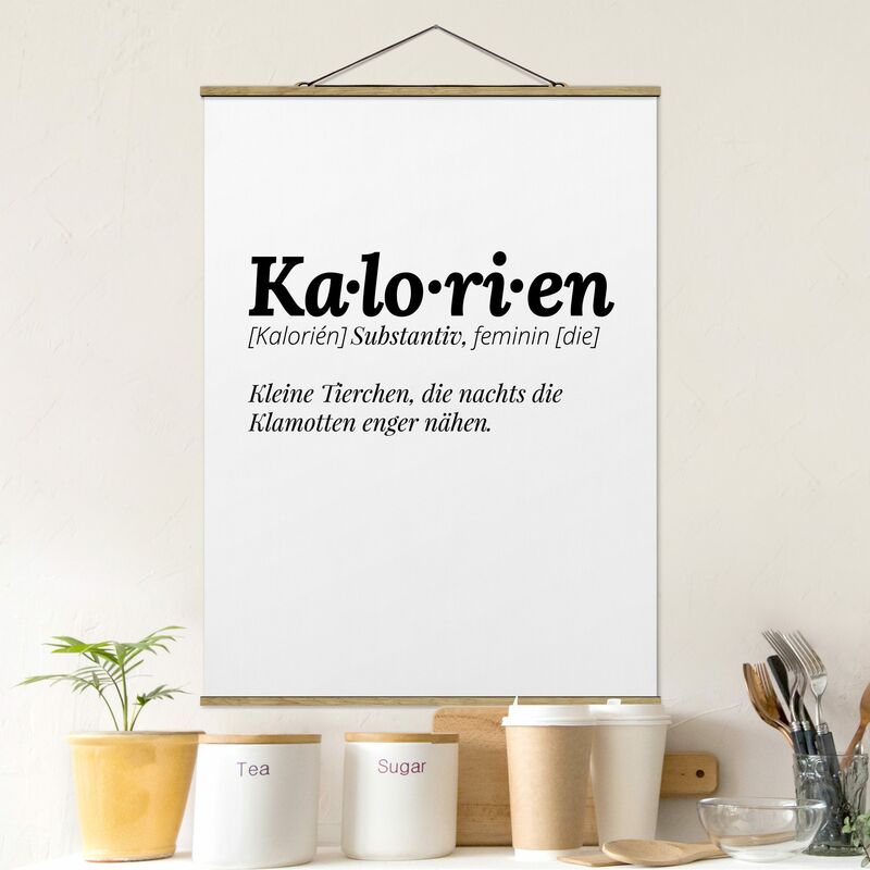 Imagen de tela - The Definition Of Calories - Alto 4:3 Dimensión LxA: 106.5cm x 80cm
Imagen de tela - The Definition Of Calories - Alto 4:3 Dimensión LxA: 106.5cm x 80cm