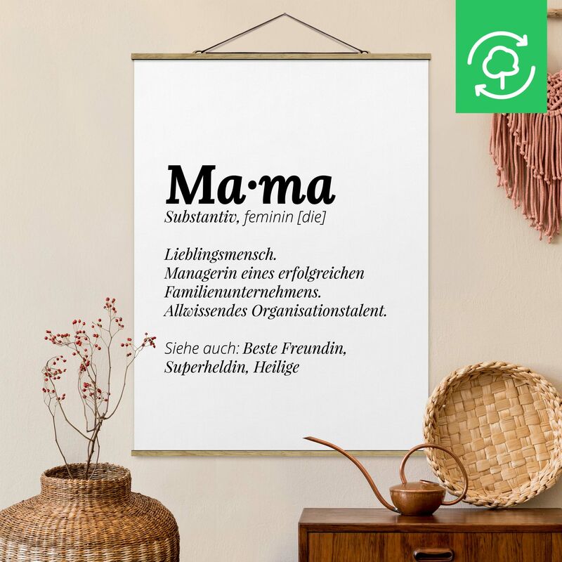 Imagen de tela - The Definition Of Mama - Alto 4:3 Dimensión LxA: 106.5cm x 80cm
Imagen de tela - The Definition Of Mama - Alto 4:3 Dimensión LxA: 106.5cm x 80cm