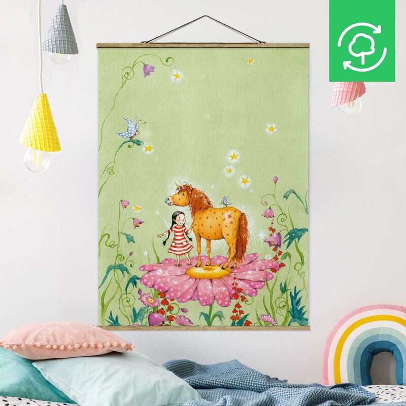 Imagen de tela - The Magic Pony On The Flower - Alto 4:3 Dimensión LxA: 133.5cm x 100cm
Imagen de tela - The Magic Pony On The Flower - Alto 4:3 Dimensión LxA: 133.5cm x 100cm