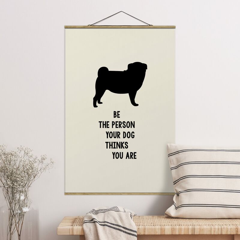 Bilderwelten - Imagen de tela - Thinking Pug - Alto 3:2 Dimensión LxA: 52.5cm x 35cm
Bilderwelten - Imagen de tela - Thinking Pug - Alto 3:2 Dimensión LxA: 52.5cm x 35cm