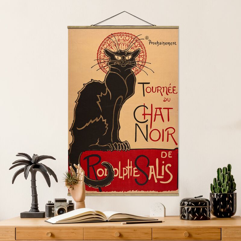 Imagen de tela - Théophile Steinlen - The Black Cat - Alto 3:2 Dimensión LxA: 150cm x 100cm
Imagen de tela - Théophile Steinlen - The Black Cat - Alto 3:2 Dimensión LxA: 150cm x 100cm