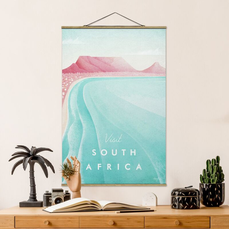 Imagen de tela - Travel Poster - South Africa - Alto 3:2 Dimensión LxA: 75cm x 50cm
Imagen de tela - Travel Poster - South Africa - Alto 3:2 Dimensión LxA: 75cm x 50cm