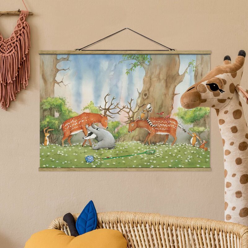 Imagen de tela - Vasily Raccoon - Vasily Helps The Deer - Apaisado 2:3 Dimensión LxA: 66.5cm x 100cm
Imagen de tela - Vasily Raccoon - Vasily Helps The Deer - Apaisado 2:3 Dimensión LxA: 66.5cm x 100cm