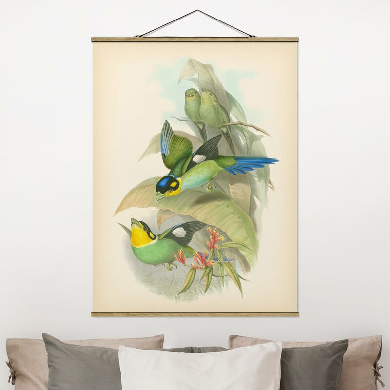 Imagen de tela - Vintage Illustration Tropical Birds - Alto 4:3 Dimensión LxA: 106.5cm x 80cm
Imagen de tela - Vintage Illustration Tropical Birds - Alto 4:3 Dimensión LxA: 106.5cm x 80cm