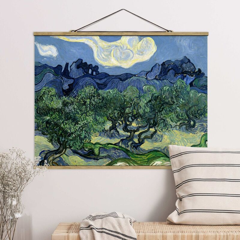 Imagen de tela - Vincent Van Gogh - Olive Trees - Apaisado 3:4 Dimensión LxA: 75cm x 100cm
Imagen de tela - Vincent Van Gogh - Olive Trees - Apaisado 3:4 Dimensión LxA: 75cm x 100cm