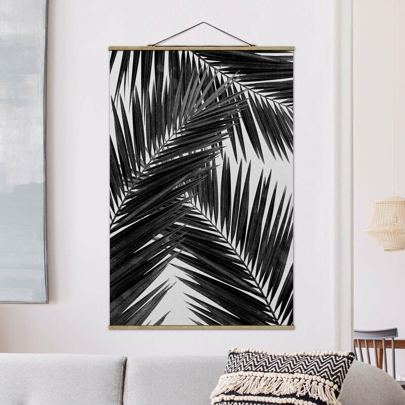 Imagen de tela - View Through Palm Leaves Black And White - Alto 3:2 Dimensión LxA: 75cm x 50cm
Imagen de tela - View Through Palm Leaves Black And White - Alto 3:2 Dimensión LxA: 75cm x 50cm