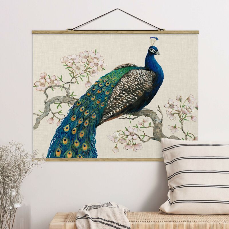 Imagen de tela - Vintage Peacock With Cherry Blossoms - Apaisado 3:4 Dimensión LxA: 26cm x 35cm
Imagen de tela - Vintage Peacock With Cherry Blossoms - Apaisado 3:4 Dimensión LxA: 26cm x 35cm