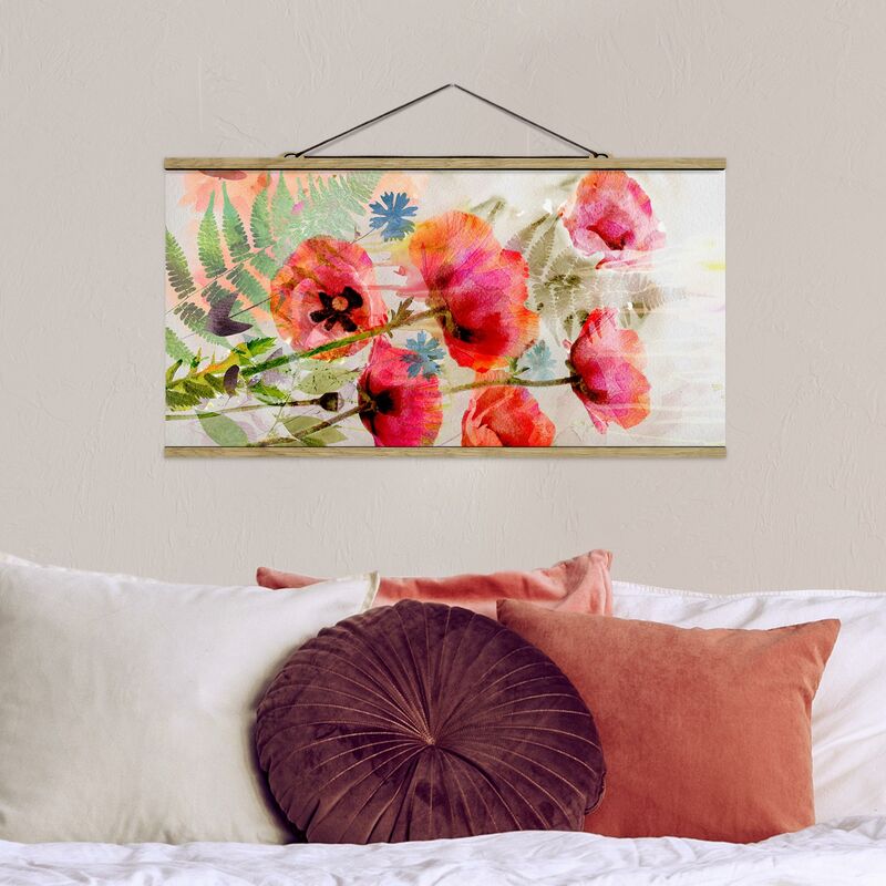 Imagen de tela - Watercolor Poppy Flowers - Apaisado 1:2 Dimensión LxA: 40cm x 80cm
Imagen de tela - Watercolor Poppy Flowers - Apaisado 1:2 Dimensión LxA: 40cm x 80cm