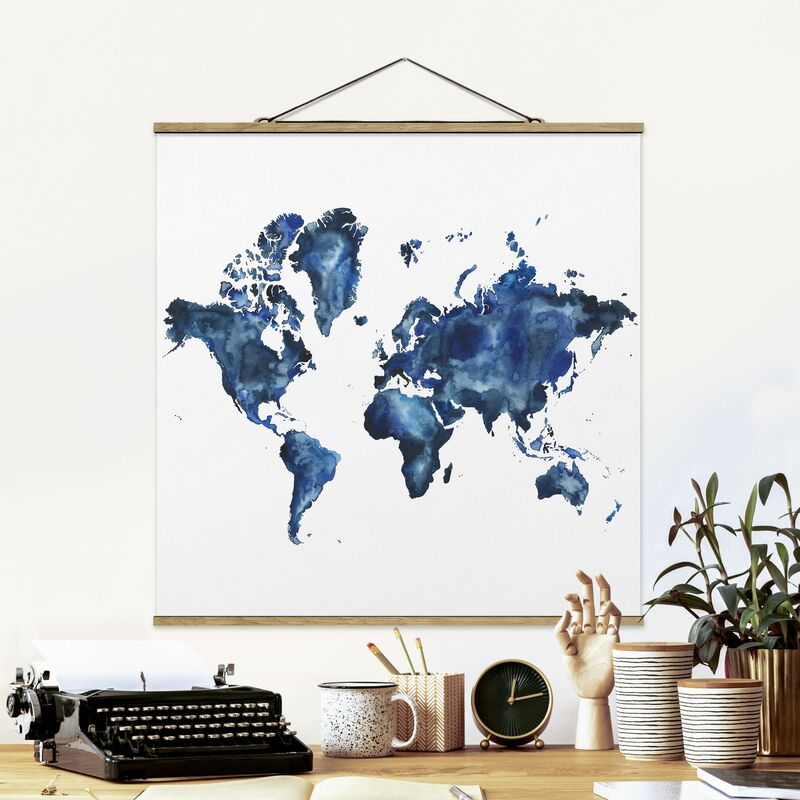 Imagen de tela - Water World Map Light - Cuadrado 1:1 Dimensión LxA: 100cm x 100cm
Imagen de tela - Water World Map Light - Cuadrado 1:1 Dimensión LxA: 100cm x 100cm
