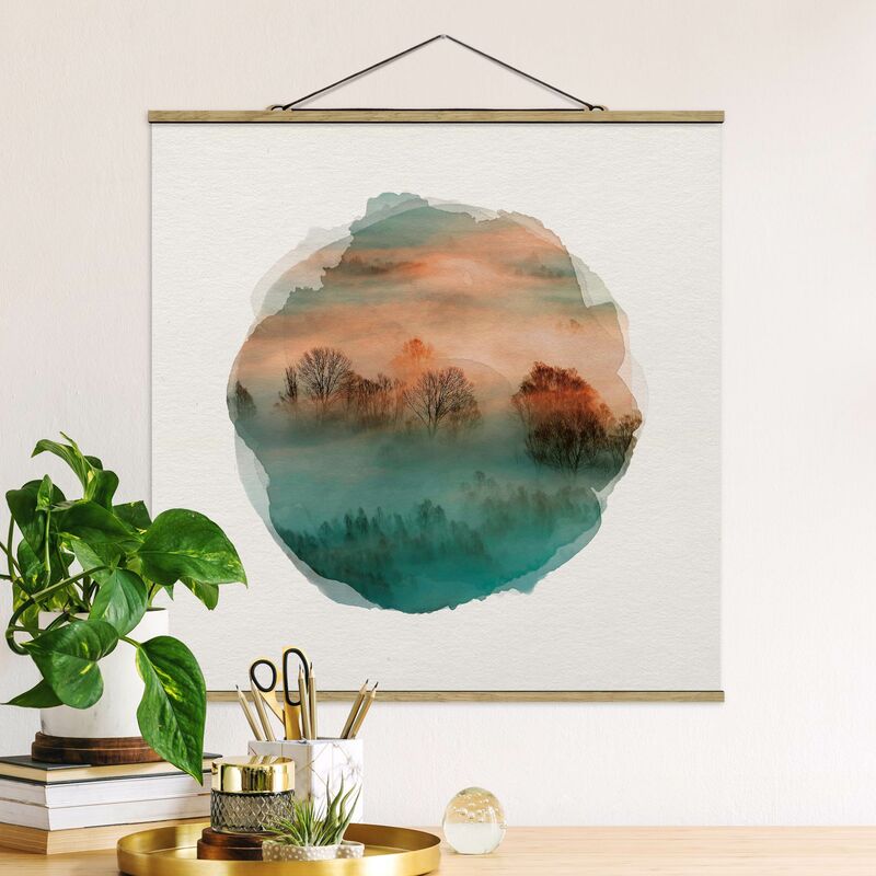 Imagen de tela - Watercolors - Mist At Sunrise - Cuadrado 1:1 Dimensión LxA: 35cm x 35cm
Imagen de tela - Watercolors - Mist At Sunrise - Cuadrado 1:1 Dimensión LxA: 35cm x 35cm