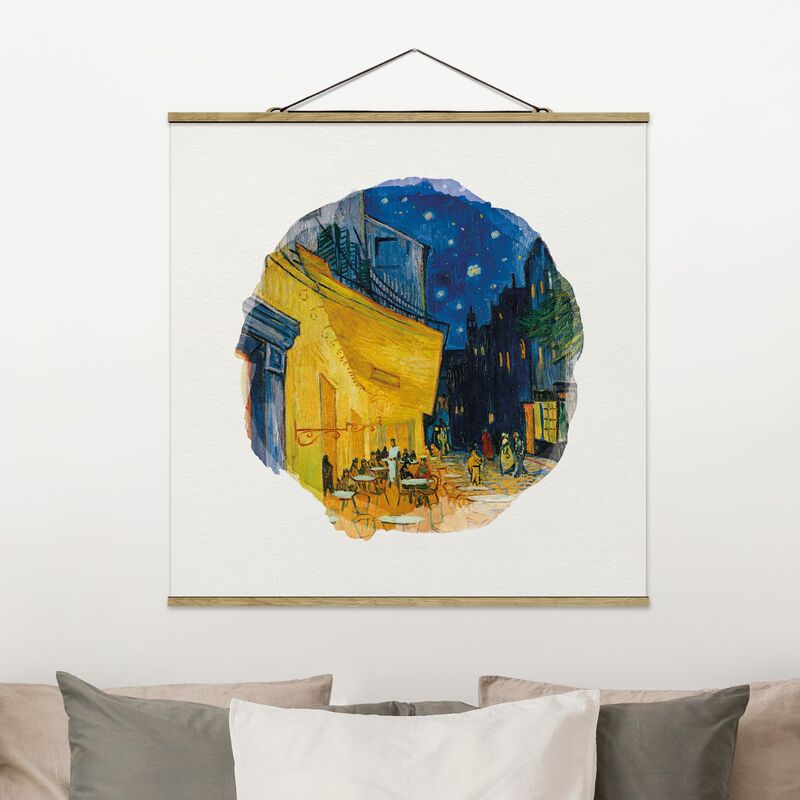 Imagen de tela - Watercolors - Vincent Van Gogh - Cafe Terrace In Arles - Cuadrado 1:1 Dimensión LxA: 50cm x 50cm
Imagen de tela - Watercolors - Vincent Van Gogh - Cafe Terrace In Arles - Cuadrado 1:1 Dimensión LxA: 50cm x 50cm