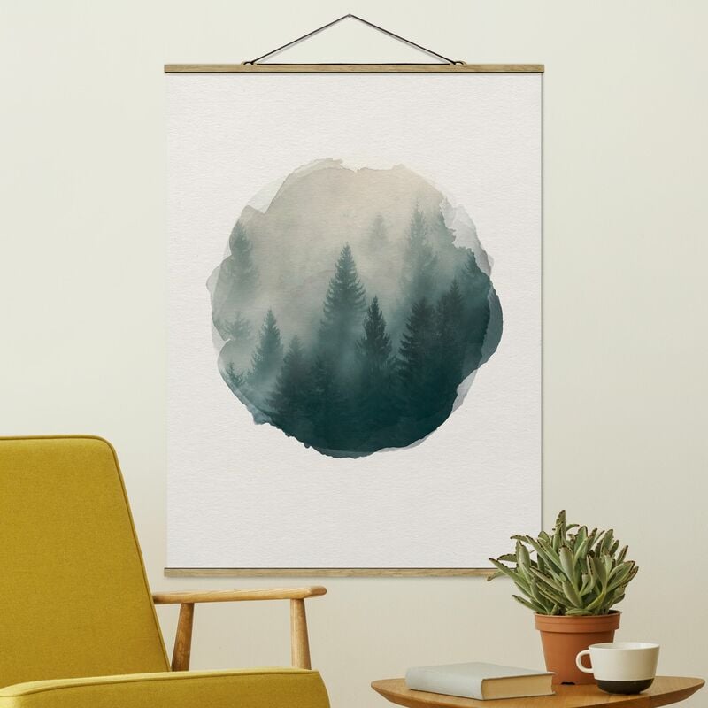 Imagen de tela - Watercolors - Coniferous Forest In Fog - Alto 4:3 Dimensión LxA: 46.5cm x 35cm
Imagen de tela - Watercolors - Coniferous Forest In Fog - Alto 4:3 Dimensión LxA: 46.5cm x 35cm
