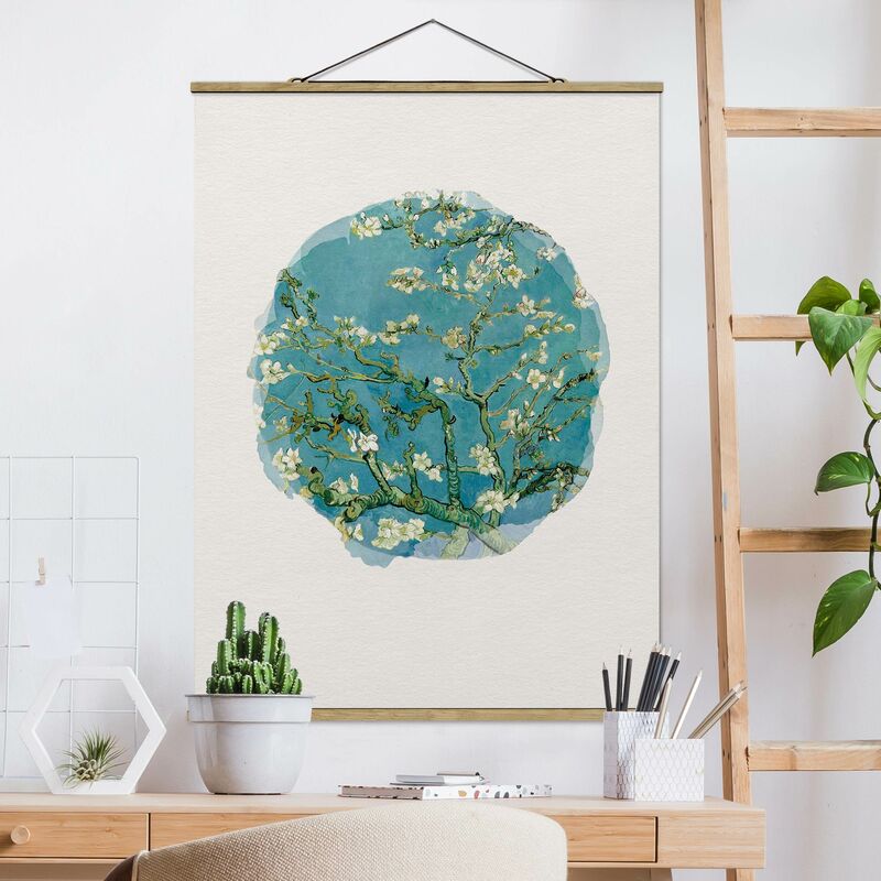 Imagen de tela - Watercolors - Vincent Van Gogh - Almond Blossom - Alto 4:3 Dimensión LxA: 106.5cm x 80cm
Imagen de tela - Watercolors - Vincent Van Gogh - Almond Blossom - Alto 4:3 Dimensión LxA: 106.5cm x 80cm