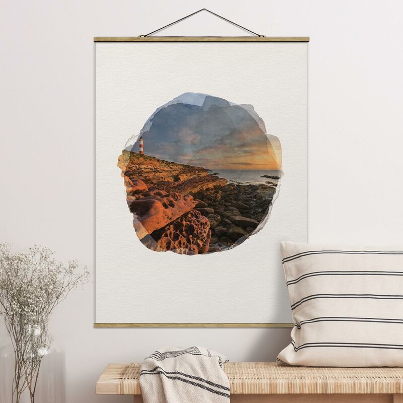 Imagen de tela - Watercolors - Tarbat Ness Sea & Lighthouse At Sunset - Alto 4:3 Dimensión LxA: 106.5cm x 80cm
Imagen de tela - Watercolors - Tarbat Ness Sea & Lighthouse At Sunset - Alto 4:3 Dimensión LxA: 106.5cm x 80cm
