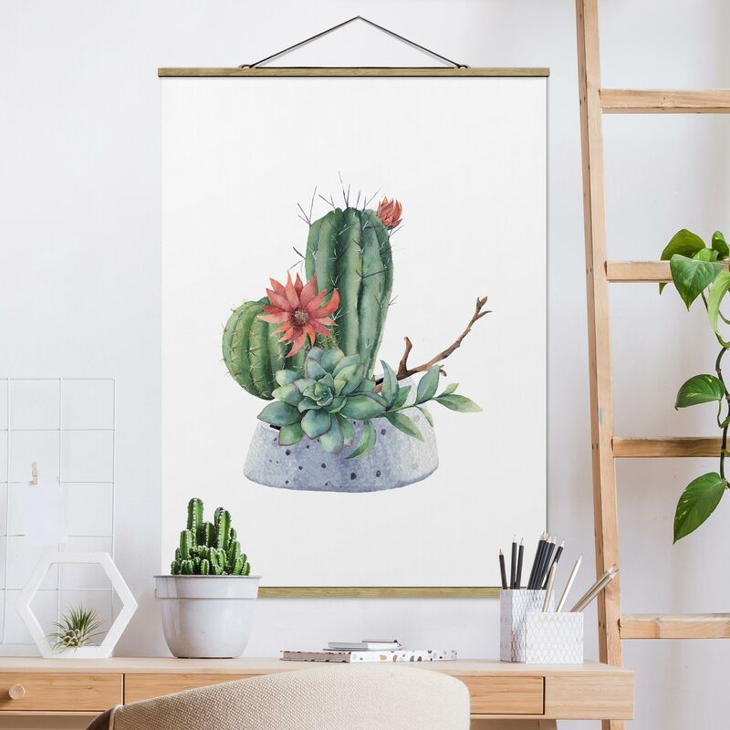Imagen de tela - Watercolour Cacti Illustration - Alto 4:3 Dimensión LxA: 106.5cm x 80cm
Imagen de tela - Watercolour Cacti Illustration - Alto 4:3 Dimensión LxA: 106.5cm x 80cm