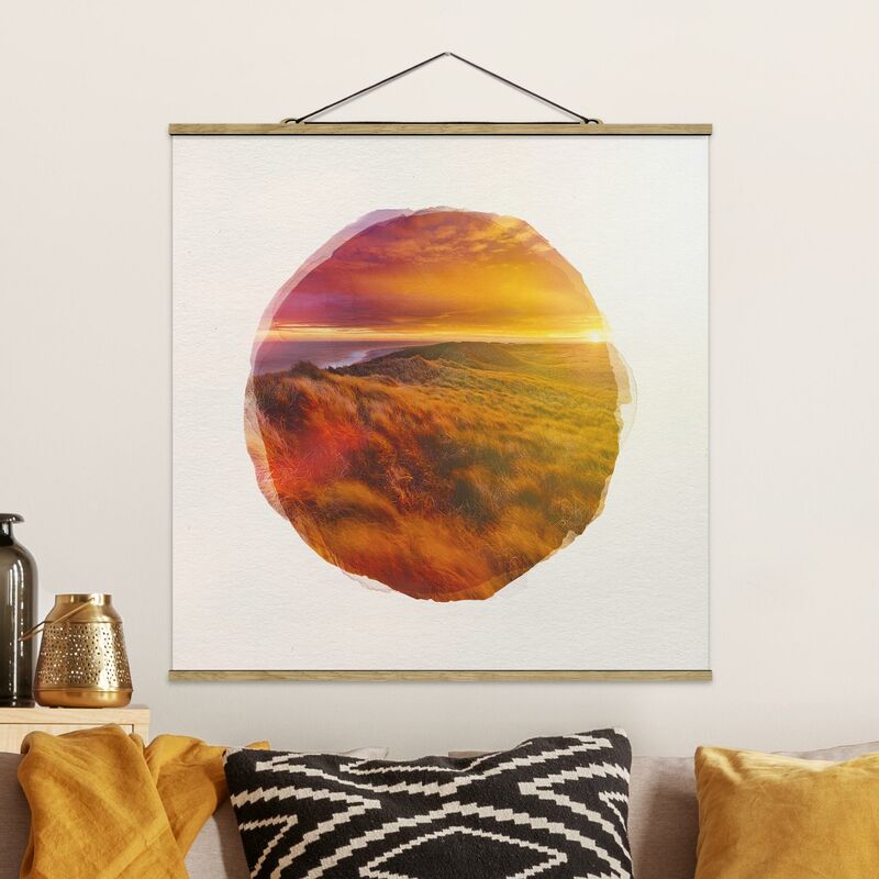 Imagen de tela - Watercolors - Sunrise On The Beach On Sylt - Cuadrado 1:1 Dimensión LxA: 50cm x 50cm
Imagen de tela - Watercolors - Sunrise On The Beach On Sylt - Cuadrado 1:1 Dimensión LxA: 50cm x 50cm