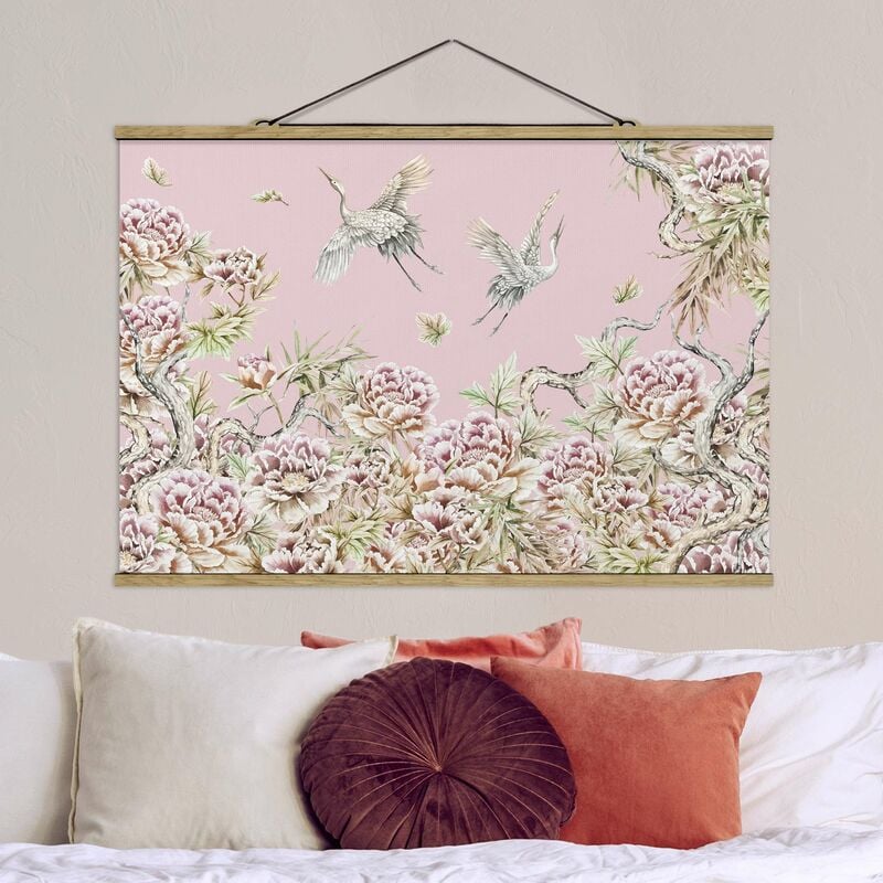 Imagen de tela - Watercolour Storks In Flight With Roses On Pink - Apaisado 2:3 Dimensión LxA: 23.5cm x 35cm
Imagen de tela - Watercolour Storks In Flight With Roses On Pink - Apaisado 2:3 Dimensión LxA: 23.5cm x 35cm