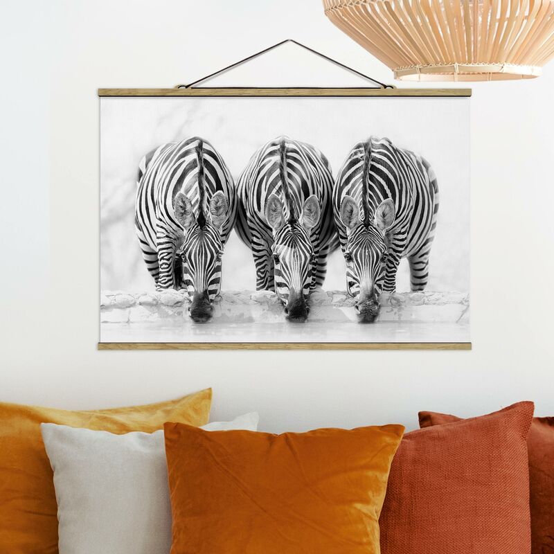 Imagen de tela - Zebra Trio Black And White - Apaisado 2:3 Dimensión LxA: 66.5cm x 100cm
Imagen de tela - Zebra Trio Black And White - Apaisado 2:3 Dimensión LxA: 66.5cm x 100cm