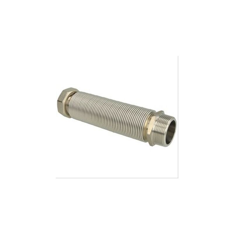 Flexible ondulé inox extensible de 205 à 410mm Ø40mm MF1 1 2