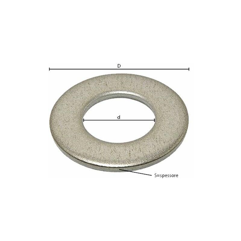 RONDELLA PIANA COMUNE M 30 4 3 X 56 X 31 Mm Pz 10